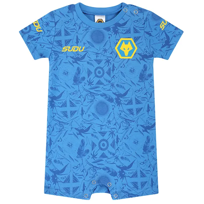 Wolverhampton Wanderers Store | Shop Official 2025-26 3rd Kit Romper Wolves Gear